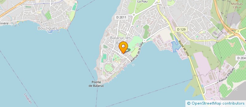 localisation de l'entreprise MADAME GINETTE COMPAN à BALARUC-LES-BAINS