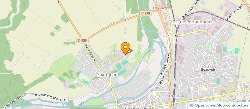 localisation de l'entreprise MADAME GINETTE DAGONNEAU à CHATEAUDUN