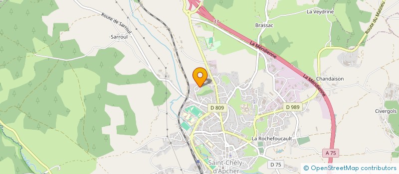 localisation de l'entreprise MADAME GINETTE DALLE  LES MONTS VERTS