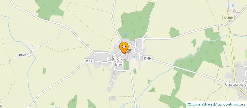 localisation de l'entreprise MADAME GINETTE DEMONGO à LA CROIX-EN-BRIE