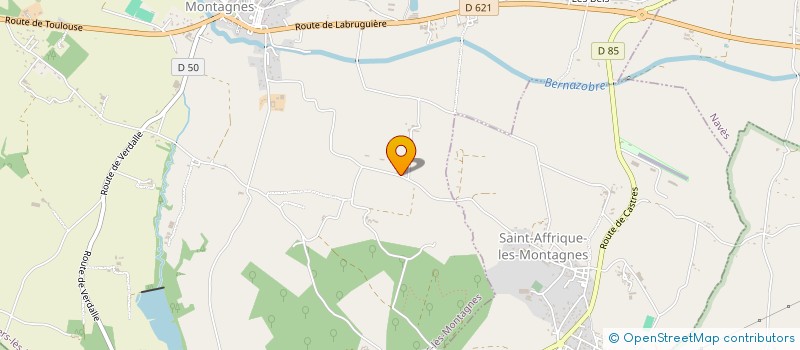 localisation de l'entreprise MADAME GINETTE DENJEAN à VIVIERS-LES-MONTAGNES