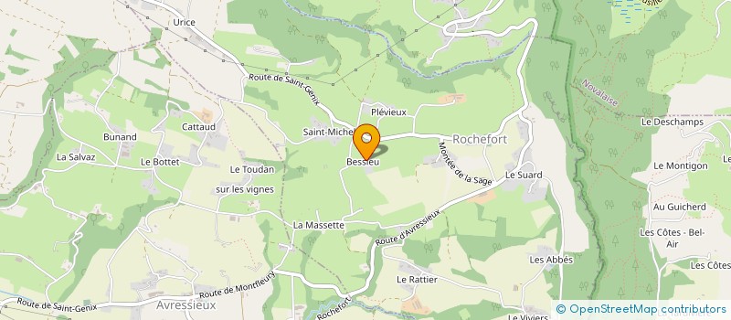 localisation de l'entreprise MADAME GINETTE DESCOTES à ROCHEFORT