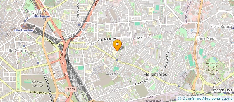 localisation de l'entreprise MADAME GINETTE DOSSOU-KOKO  LILLE