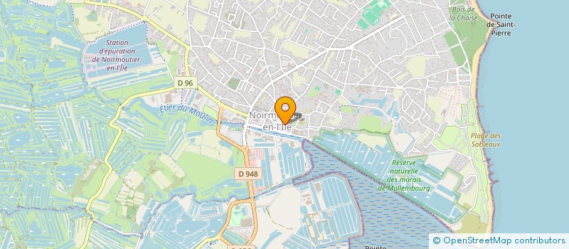 localisation de l'entreprise MADAME GINETTE FLOURE à NOIRMOUTIER-EN-L'ILE