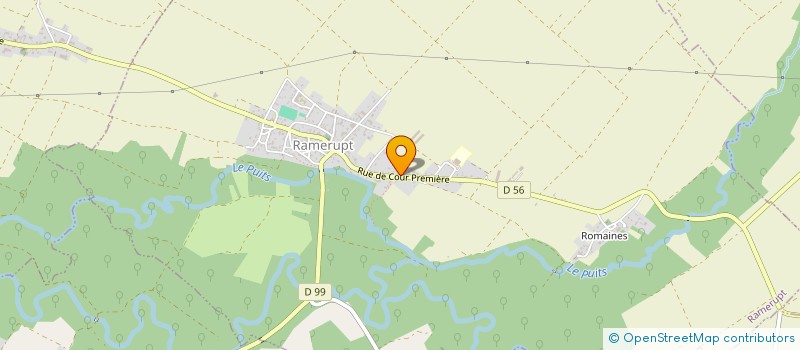 localisation de l'entreprise MADAME GINETTE FREYSSINGEAS  RAMERUPT