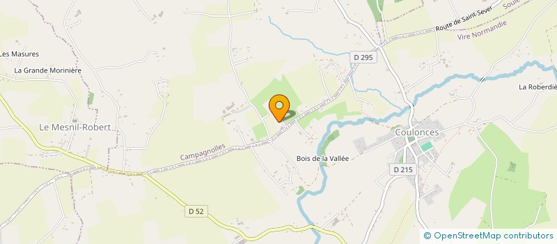 localisation de l'entreprise MADAME GINETTE GARNIER à CAMPAGNOLLES
