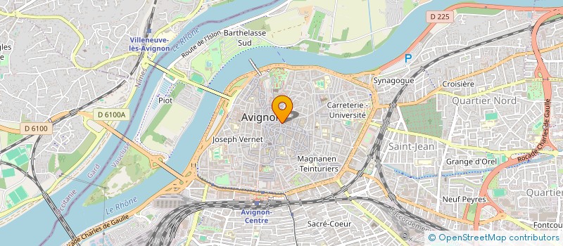 localisation de l'entreprise MADAME GINETTE GARZINI  AVIGNON