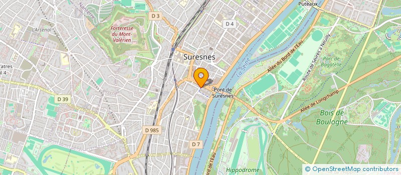localisation de l'entreprise MADAME GINETTE GEORGE ORIA-RELMY à SURESNES