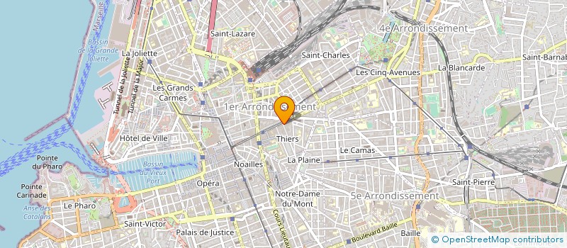 localisation de l'entreprise MADAME GINETTE GIOANI à MARSEILLE
