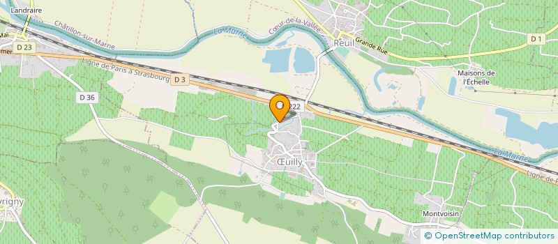 localisation de l'entreprise MADAME GINETTE GODBILLON  UILLY