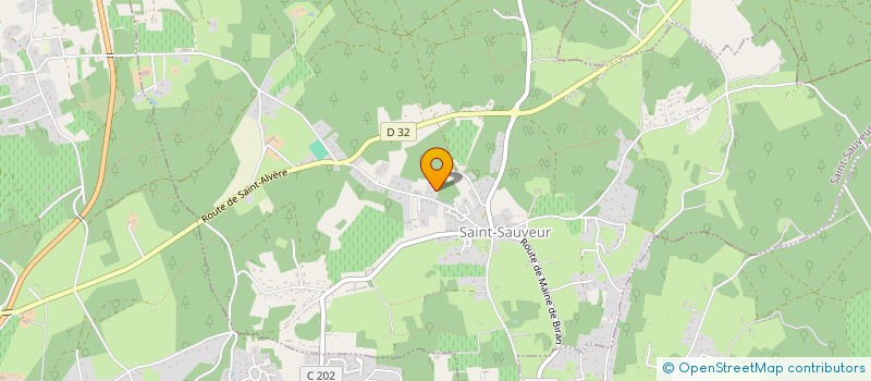 localisation de l'entreprise MADAME GINETTE GUALCO  SAINT-SAUVEUR