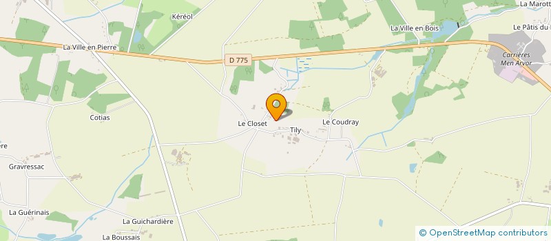 localisation de l'entreprise MADAME GINETTE GUISNEUF à AVESSAC