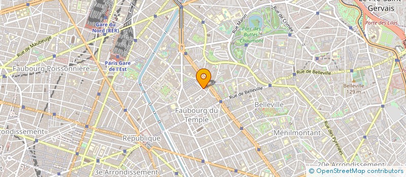 localisation de l'entreprise MADAME GINETTE HAMDOUN  PARIS