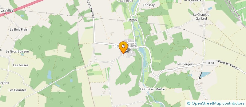 localisation de l'entreprise MADAME GINETTE HENAULT  EPEIGNE-LES-BOIS