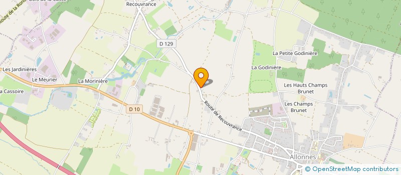 localisation de l'entreprise MADAME GINETTE JAHIEL à ALLONNES
