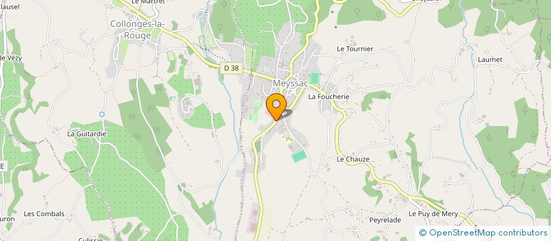 localisation de l'entreprise MADAME GINETTE JALADI  SAILLAC