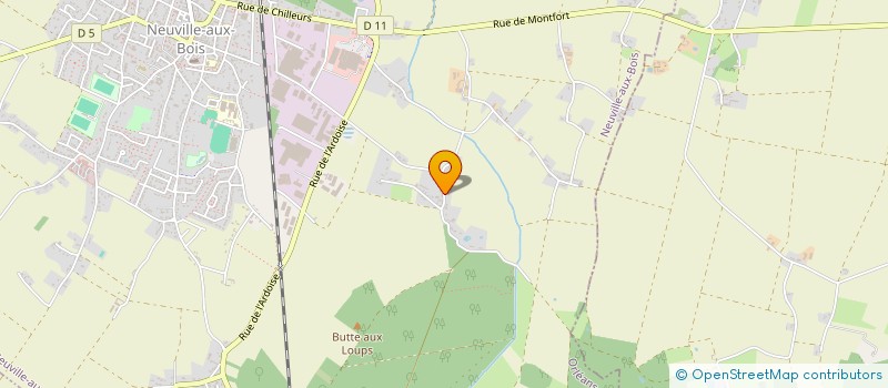 localisation de l'entreprise MADAME GINETTE JOUSSET à NEUVILLE-AUX-BOIS