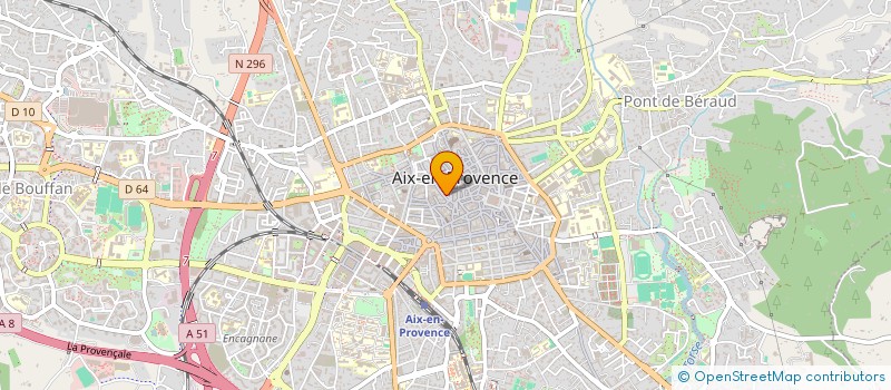localisation de l'entreprise MADAME GINETTE JUVENAL à AIX-EN-PROVENCE