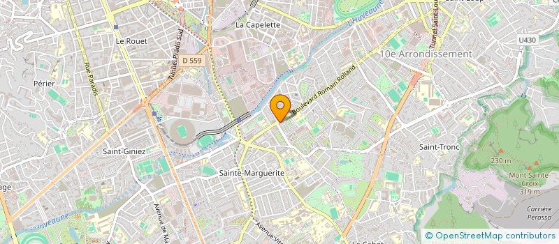 localisation de l'entreprise MADAME GINETTE KESTIKIAN à MARSEILLE