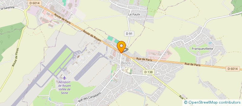localisation de l'entreprise MADAME GINETTE LEFOL à BOOS