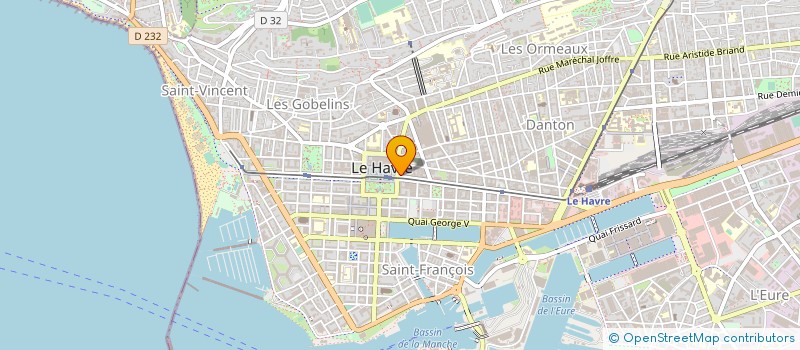 localisation de l'entreprise MADAME GINETTE LEMONNIER à LE HAVRE