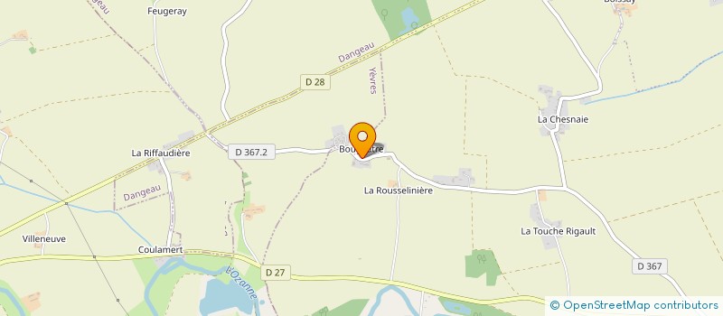 localisation de l'entreprise MADAME GINETTE LOISELEUR à DANGEAU