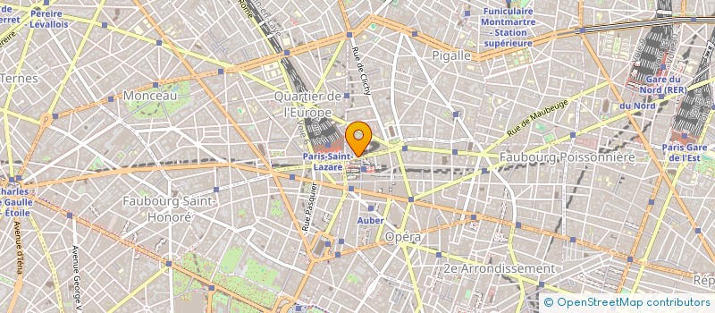 localisation de l'entreprise MADAME GINETTE MAJET  PARIS