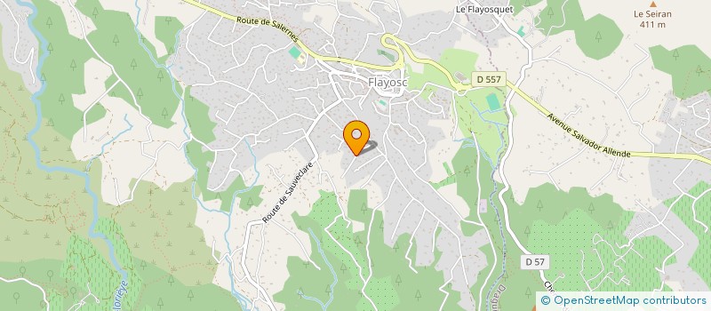 localisation de l'entreprise MADAME GINETTE MARTINOLU  FLAYOSC