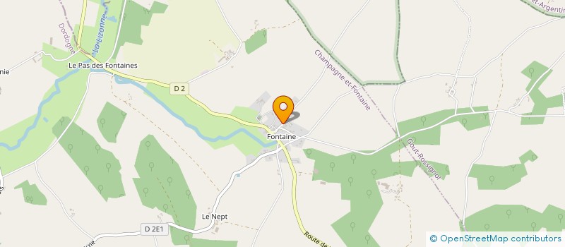 localisation de l'entreprise MADAME GINETTE MESTIVIER  COUTURES