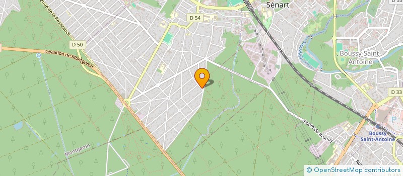 localisation de l'entreprise MADAME GINETTE MIGLIERINA à BRUNOY
