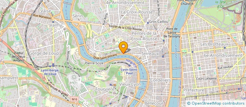 localisation de l'entreprise MADAME GINETTE MILGRAM à LYON