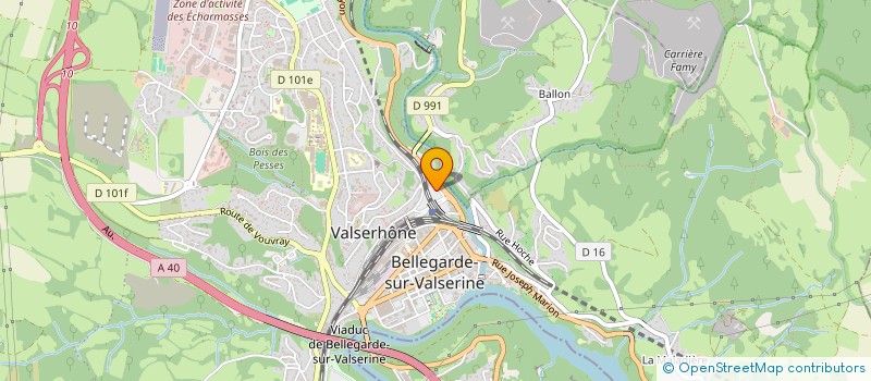 localisation de l'entreprise MADAME GINETTE NEYROUD à VALSERHONE