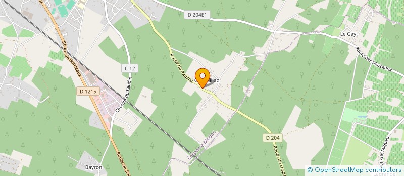 localisation de l'entreprise MADAME GINETTE NOAILLES  LESPARRE-MEDOC