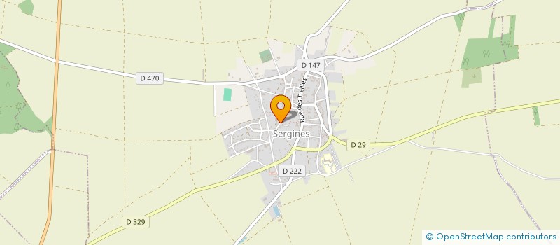 localisation de l'entreprise MADAME GINETTE NOURRY  SERGINES