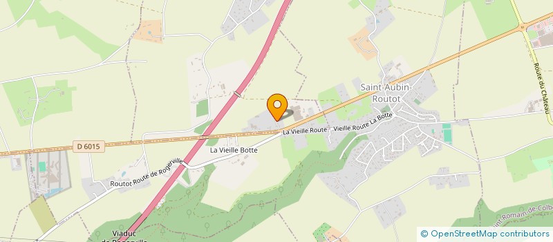 localisation de l'entreprise MADAME GINETTE PAIN  SAINT-ROMAIN-DE-COLBOSC