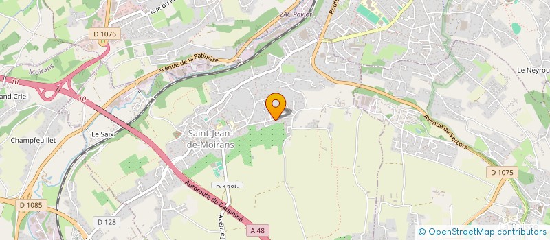 localisation de l'entreprise MADAME GINETTE PASSIANTE  SAINT-JEAN-DE-MOIRANS