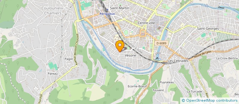 localisation de l'entreprise MADAME GINETTE PECHMAJOU à PERIGUEUX