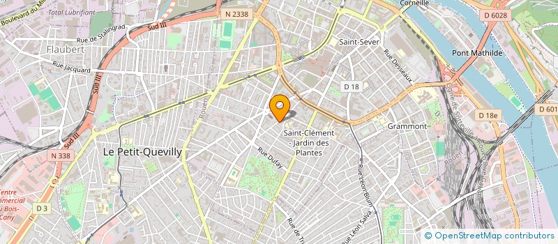 localisation de l'entreprise MADAME GINETTE PILON à ROUEN