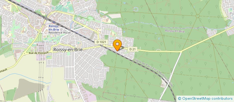localisation de l'entreprise MADAME GINETTE PLOE à ROISSY-EN-BRIE