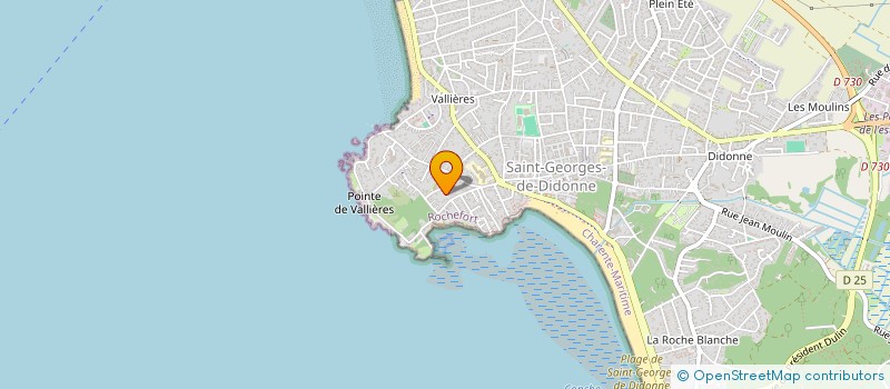 localisation de l'entreprise MADAME GINETTE POTIER  SAINT-GEORGES-DE-DIDONNE