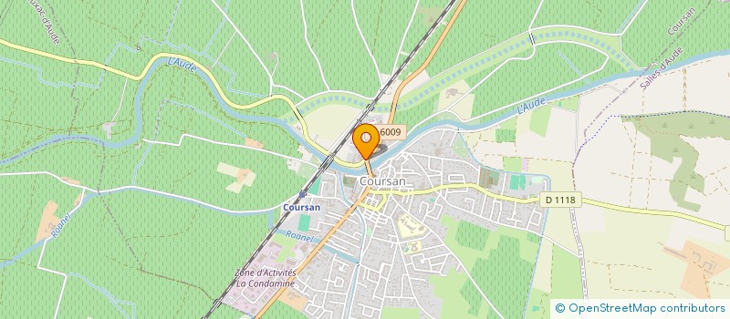 localisation de l'entreprise MADAME GINETTE RAYNAL  COURSAN