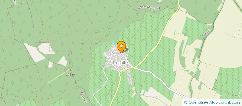 localisation de l'entreprise MADAME GINETTE RENAUDIN  TREPAIL