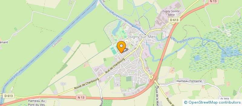 localisation de l'entreprise MADAME GINETTE RICHET  LA CAMBE