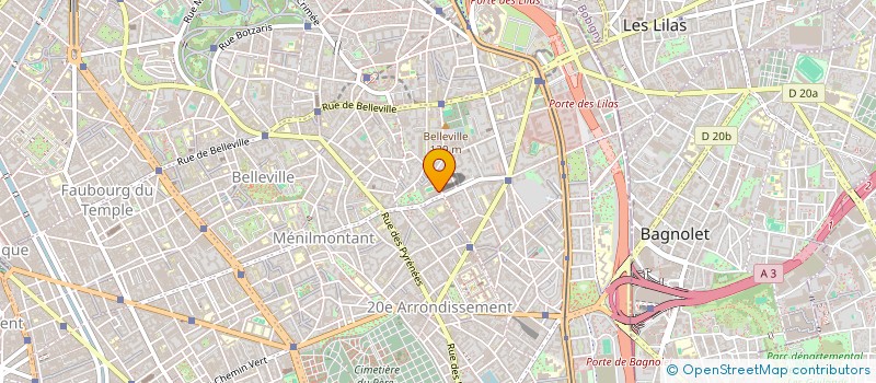 localisation de l'entreprise MADAME GINETTE ROSEMBERG  PARIS