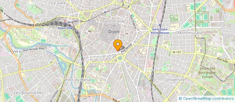 localisation de l'entreprise MADAME GINETTE ROUILLE à DIJON