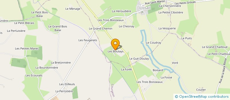localisation de l'entreprise MADAME GINETTE ROUSSEAU à FEINGS