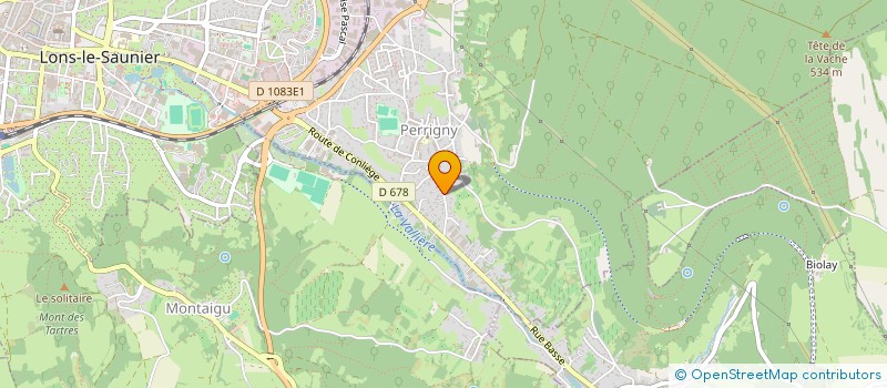 localisation de l'entreprise MADAME GINETTE SACCARD  PERRIGNY