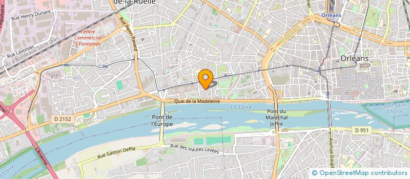 localisation de l'entreprise MADAME GINETTE SADORGE à ORLEANS