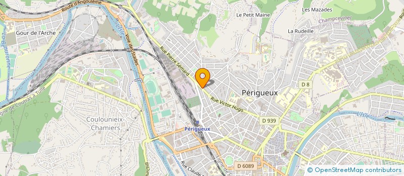 localisation de l'entreprise MADAME GINETTE SAYAH à PERIGUEUX