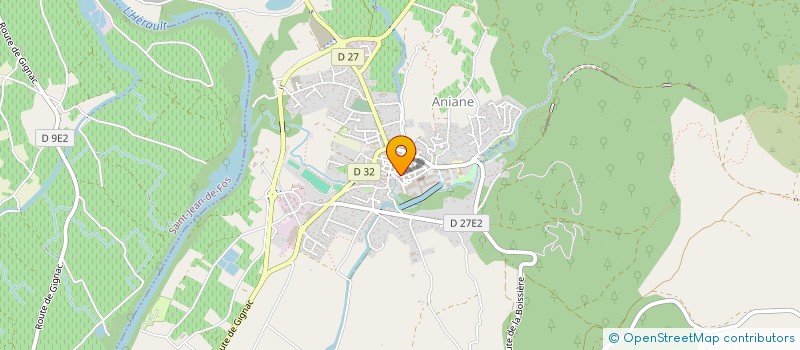 localisation de l'entreprise MADAME GINETTE SERVEL à GIGNAC